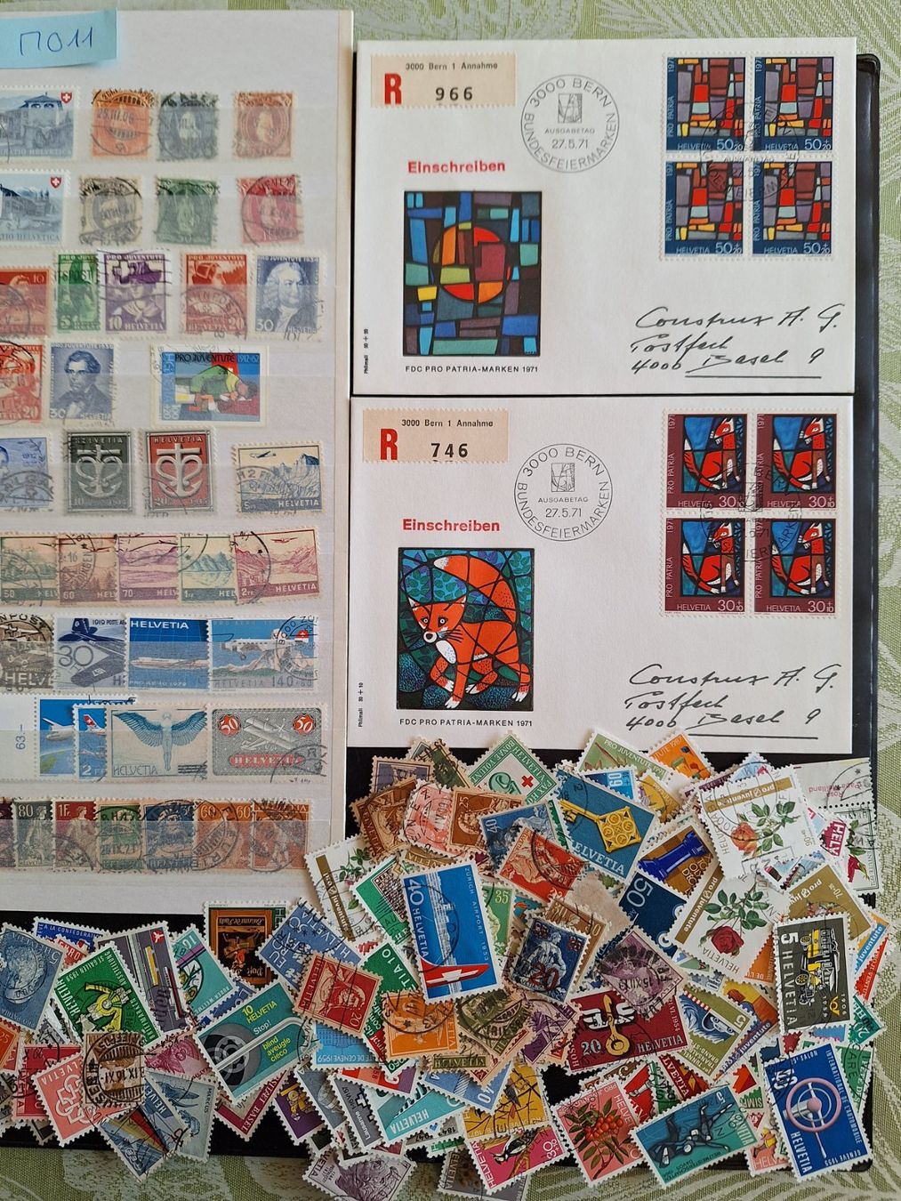 Tutti i francobolli: CH: 400 VERSCHIEDENE GESTEMPELTE (M011) – Usato da Genolier venduto da Antoine30 3