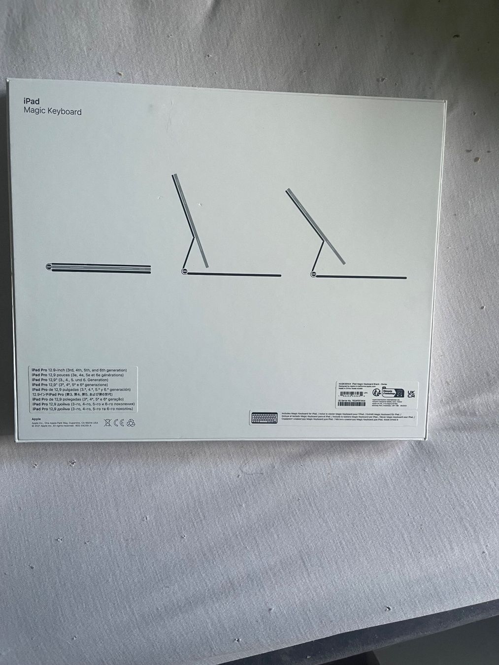 Apple Tastiere: Apple Magic Keyboard iPad Pro 12,9 pouces - NEUF, ouvert une – Usato da reconvilier venduto da spo_6v9s 2
