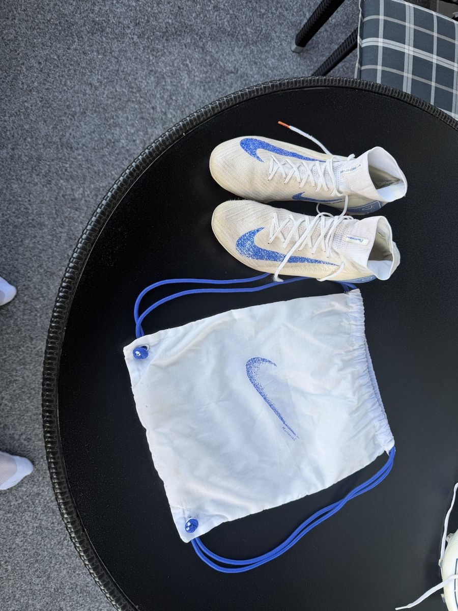 Chaussures hommes: Nike mecurial Superfly Blue Print  – D'occasion à Lenzburg par fit_w6xz