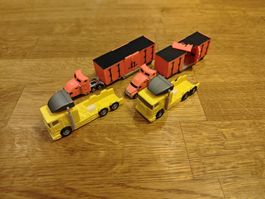 Micro Machines Micro Stunts Trailor Truck Trouble