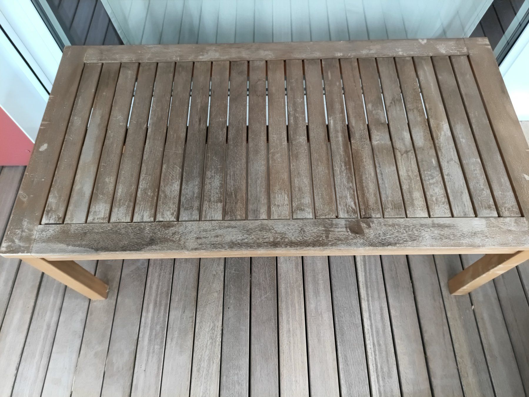 Tische: Balkontisch aus Holz 104x55x40 cm – Gebraucht aus Schwyz von s.verkauf 1