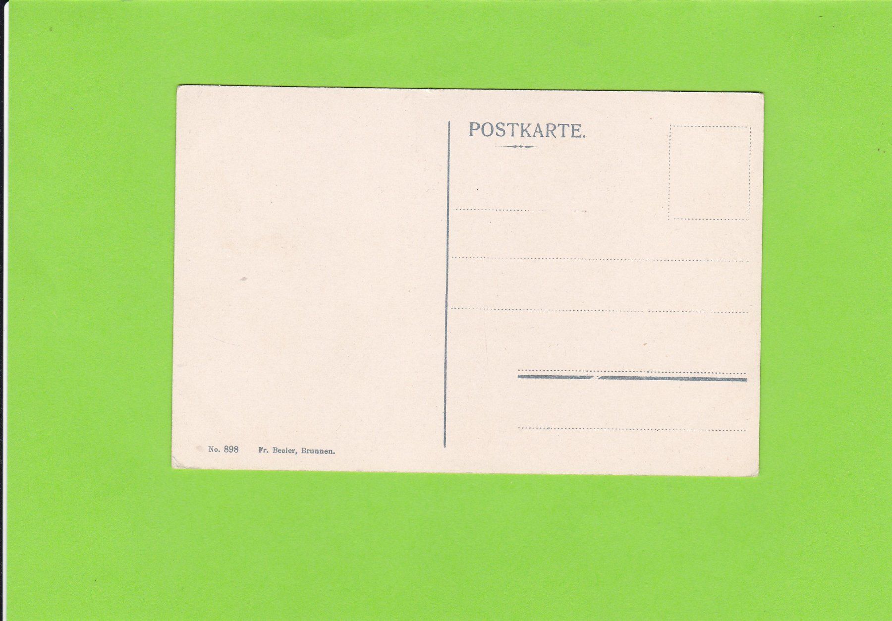 Cartoline postali: Axenstrasse-Gotthardbahn-Vierwaldstättersee – Usato da St. Peterzell venduto da neckertal 1