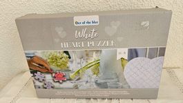Herz Puzzle beschreibbar 80 Teile Hochzeit Liebe Muttertag