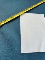 Italienisches Rindsleder blau, 1,9 mm dick. ca 130*88cm