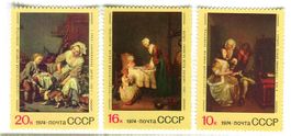 Briefmarken "Malerei". UdSSR