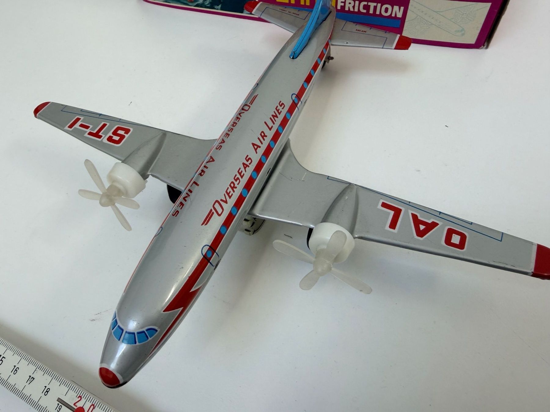 Giocattoli: Blechspielzeug Flugzeug antik – Nuovo e nell'imballaggio originale da Wettingen venduto da jo_walters 3
