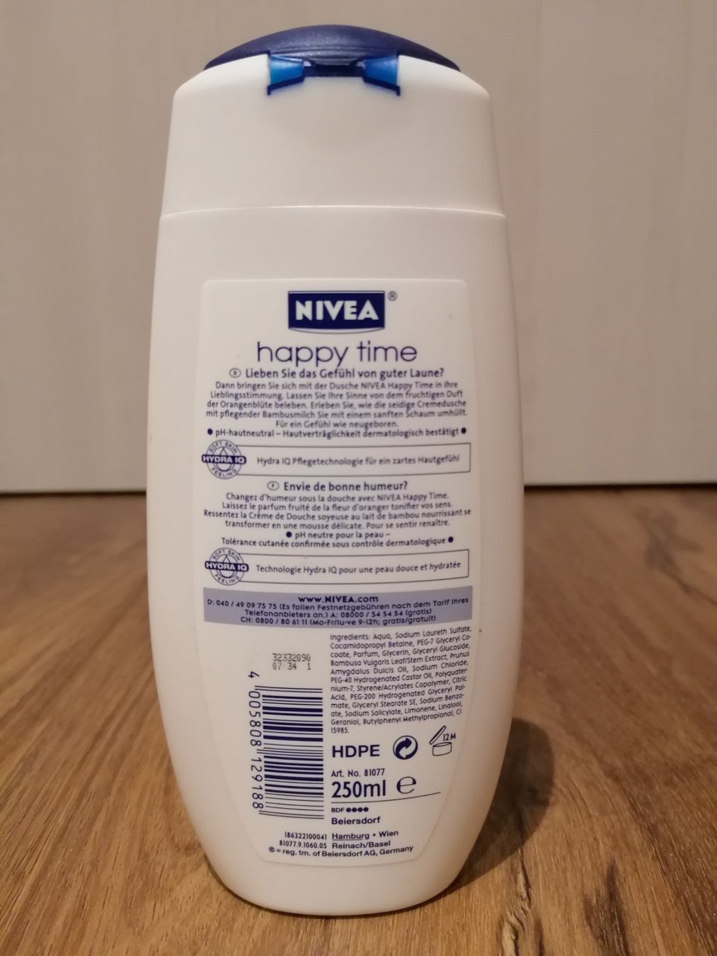 Nivea Duschen: Nivea happy time Cremedusche – Neu und originalverpackt aus Amden von Bergdohle 1