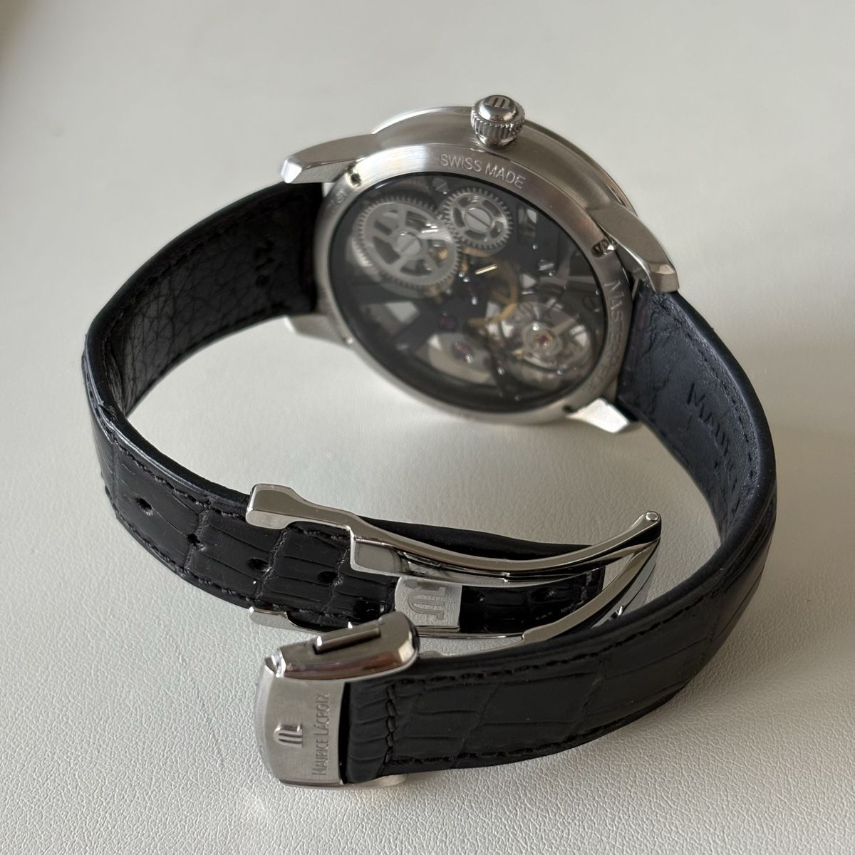Maurice Lacroix Orologi: Maurice Lacroix Masterpiece Squelette – Usato da Winterthur venduto da LaBodega 6