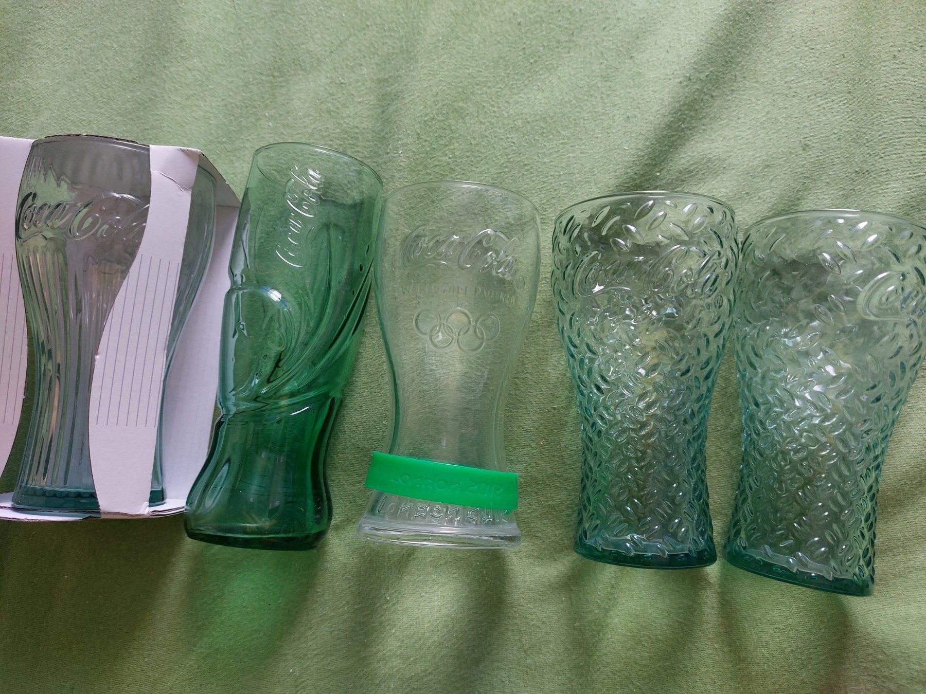 Coca-Cola Bicchieri: lot de 30 verre Coca Cola pour collection, décoration, usage – Nuovo (secondo la descrizione) da Lausanne venduto da Thy19 6