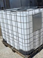 Container 1000L IBC mit Gitterkorb Zustand gebraucht