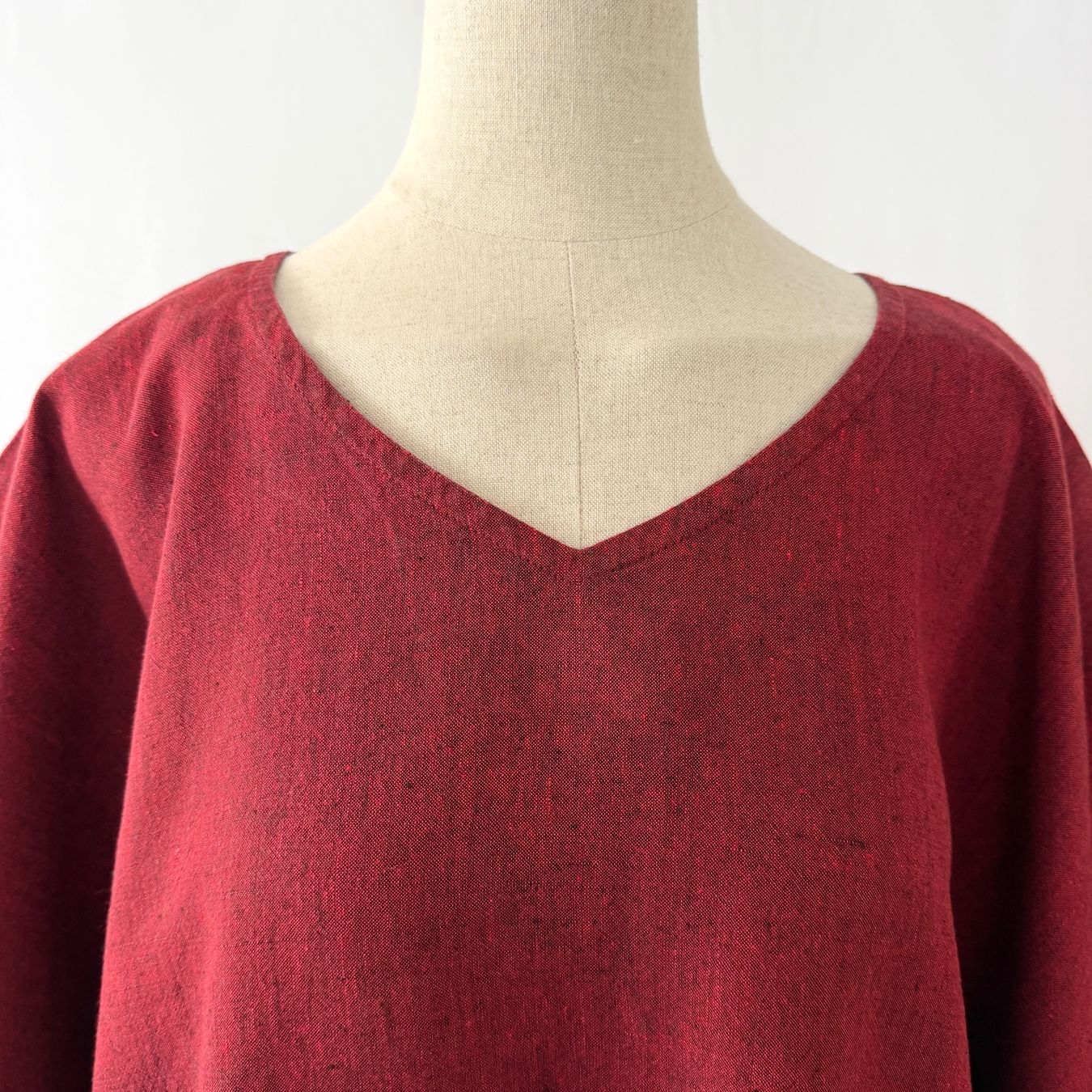 Tuniche: AGATHE New Oversized linen kaftan tunic top – Nuovo (secondo la descrizione) da Emmen venduto da Nightingale_2022 3