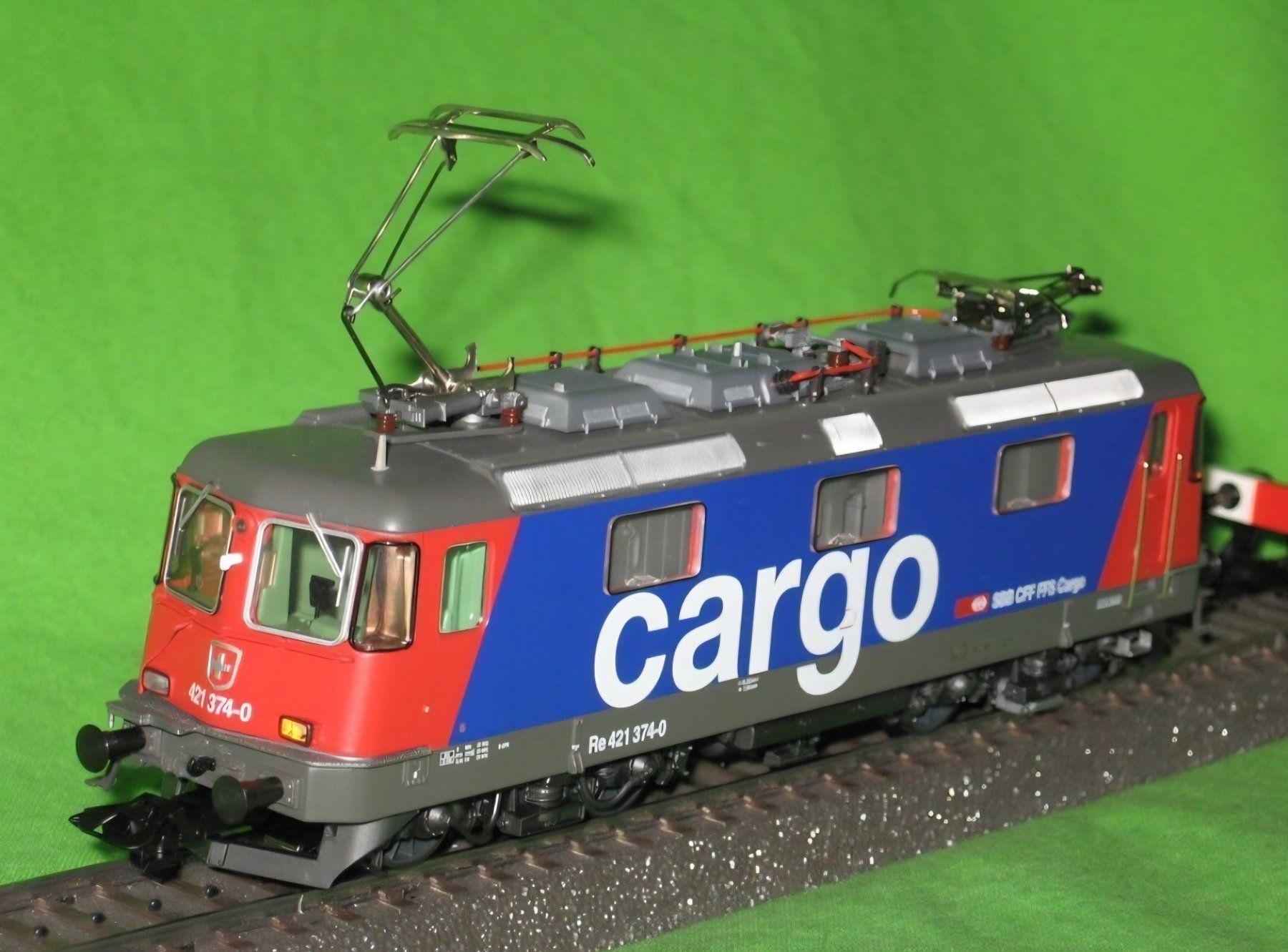 Märklin Trains électriques: SBB Cargo Re 4/4 421 374-0  Verision einfache DELTA NEU** – Neuf (Voir description) à Frauenfeld par warlock666 1