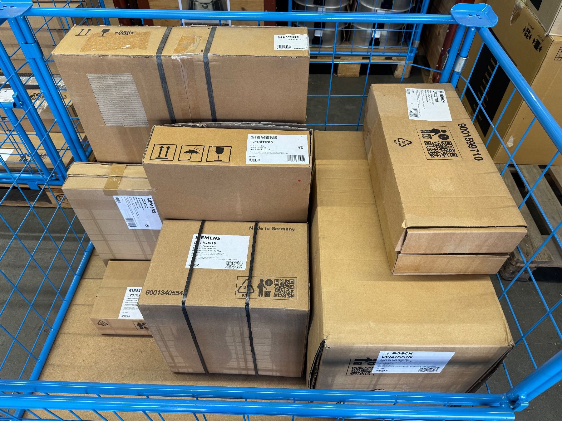 Siemens Cappe di aspirazione: Posten Bosch/Siemens Dampfabzug Umluftset, Filter,Grifflei.. – Nuovo (secondo la descrizione) da Derendingen venduto da Meisterstuecke 4