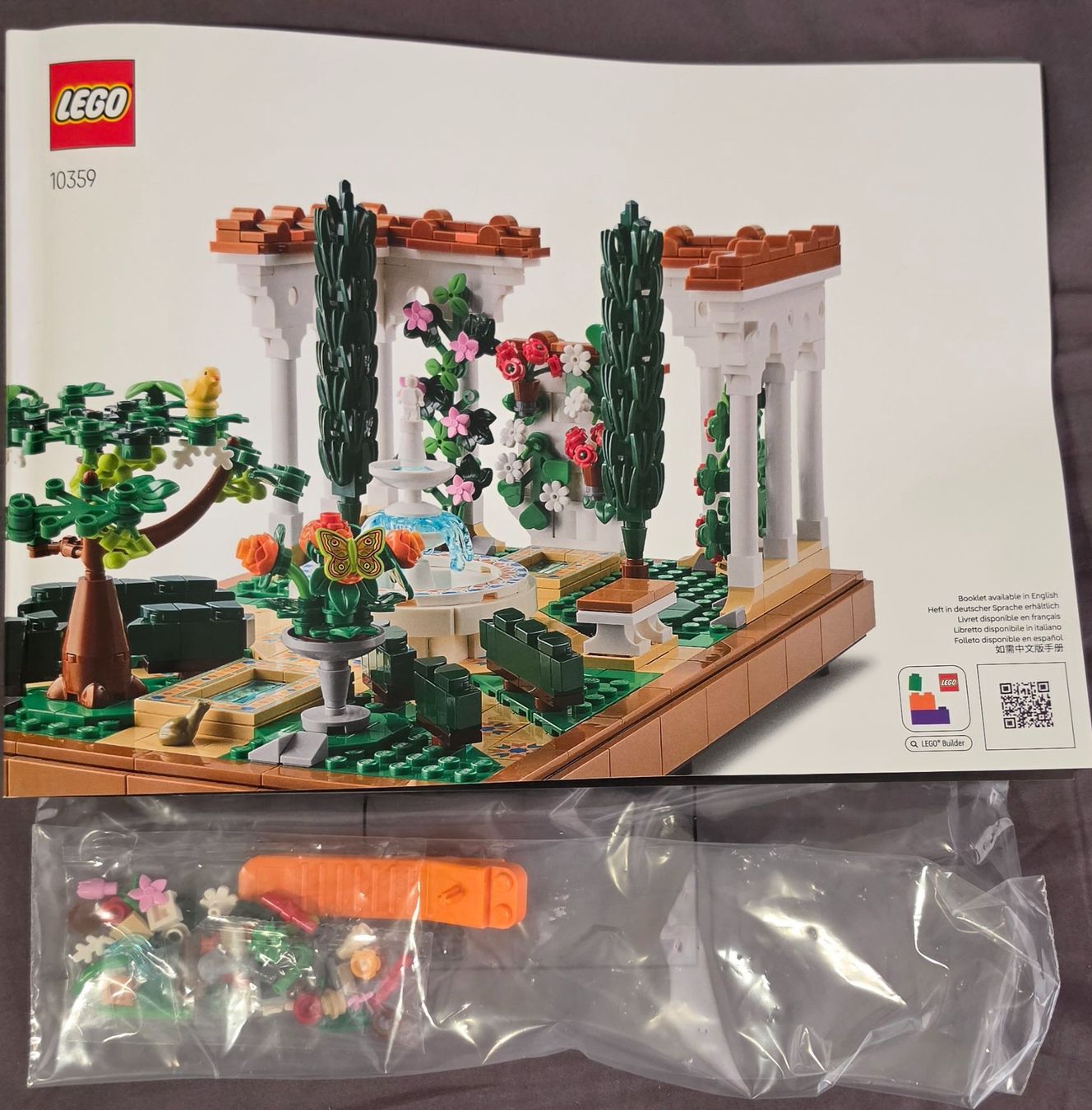 Lego Spielzeuge: LEGO Icons 10359 Springbrunnengarten – Gebraucht aus Winterthur von tan_2d8n 1