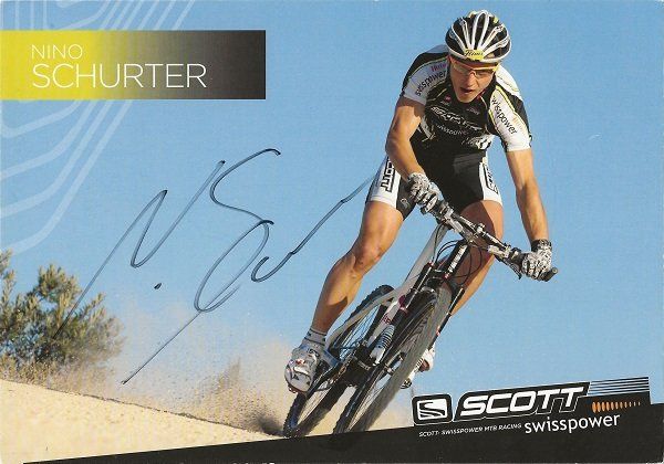 Autographes: Autogrammkarte Nino Schurter 2008 – D'occasion à Solothurn par F1shop1