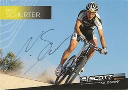 Autogrammkarte Nino Schurter 2008
