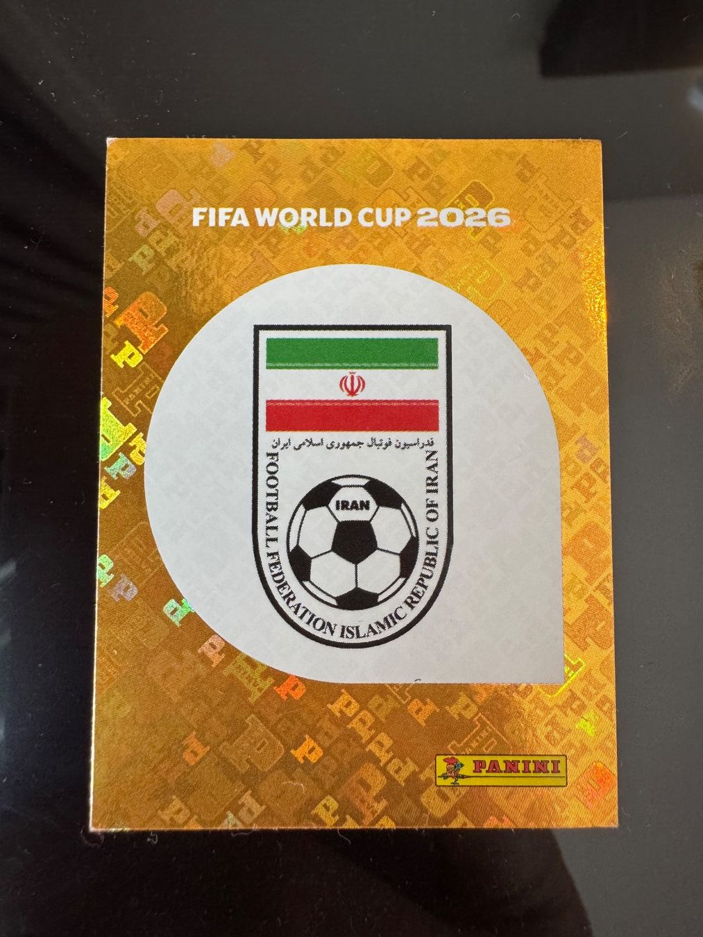 Panini Carte collezionabili: IRN 1 Panini FIFA World Cup WM 2026 – Nuovo e nell'imballaggio originale da Zürich venduto da wtpooh