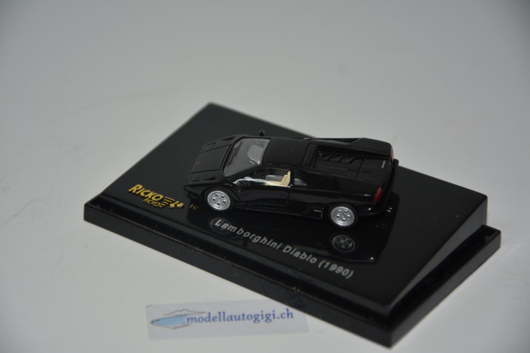 Lamborghini Modellini d'auto: Lamborghini Diablo 1990 ,  Ricko , 1:87 – Nuovo e nell'imballaggio originale da Goldach venduto da Feivel9 8