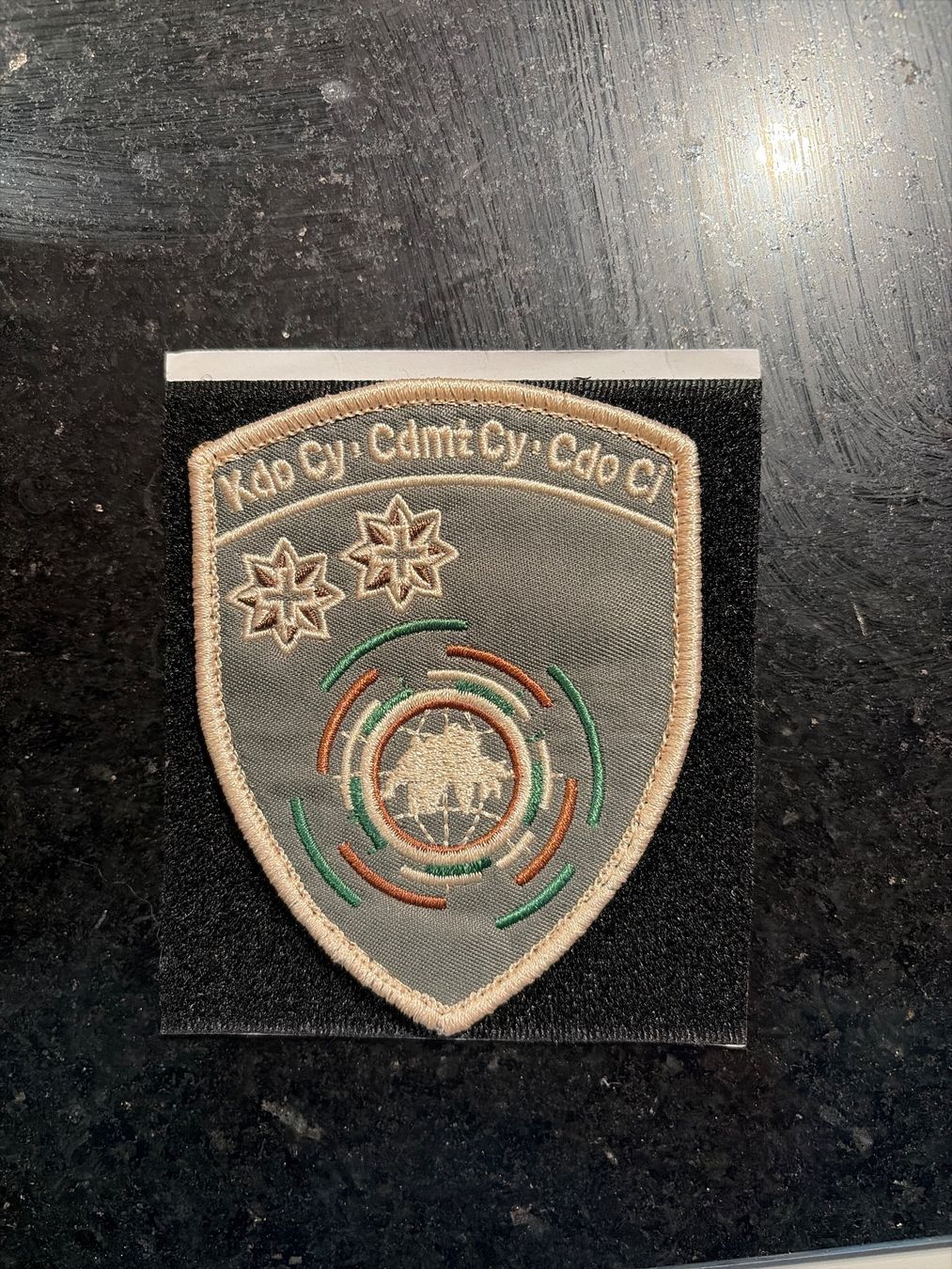 Schweizer Armee Placchette & Badge: Cyber Kommando Original Patch – Usato da Opfikon venduto da oza_cc6l