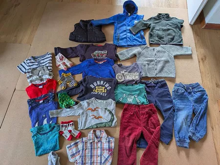 Kleiderpaket Junge Grösse 86/92 Herbst/Winter