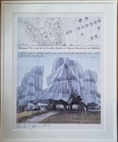 CHRISTO & JEANNE CLAUDE. WRAPPED TREES-HANDSIGNIERT 1998