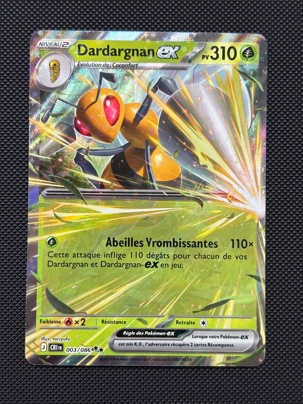 Pokémon Carte collezionabili: Fr - Dardargnan Ex 003/086 - Pokémon – Nuovo (secondo la descrizione) da Neuchâtel venduto da caraadrynn 2