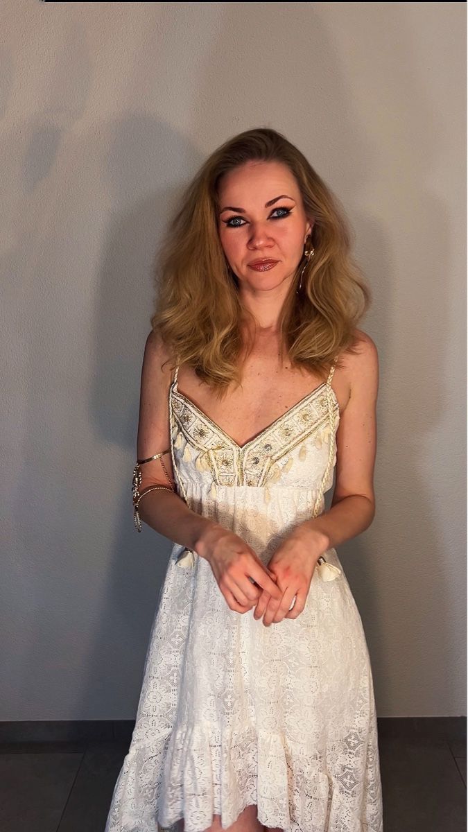 Vestiti: Robe bohème dentelle blanche – Usato da Pont (Veveyse) venduto da pil_k9jp 5