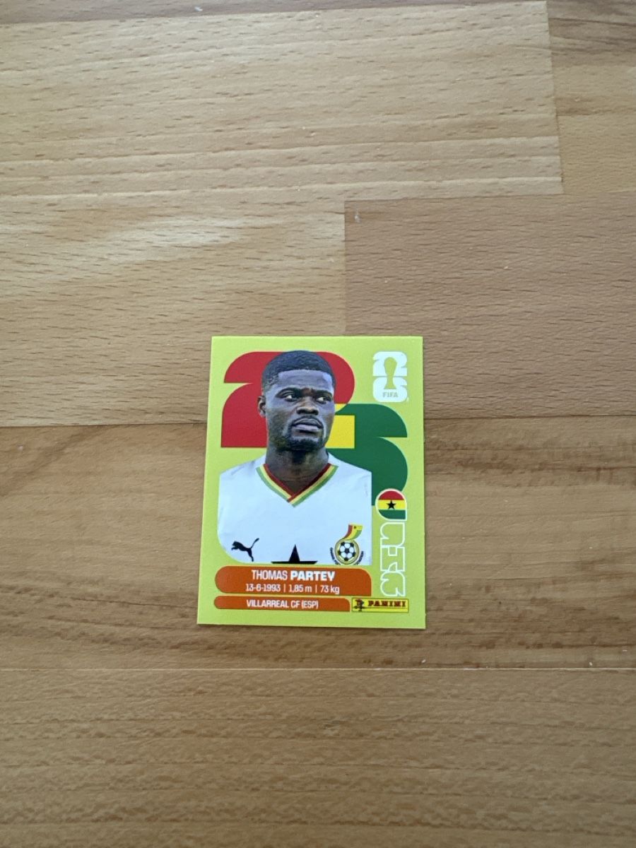 Panini Carte collezionabili: Fussball Sticker Thomas Partey Panini GHA 10  – Nuovo (secondo la descrizione) da Niederrohrdorf venduto da 92Fischli