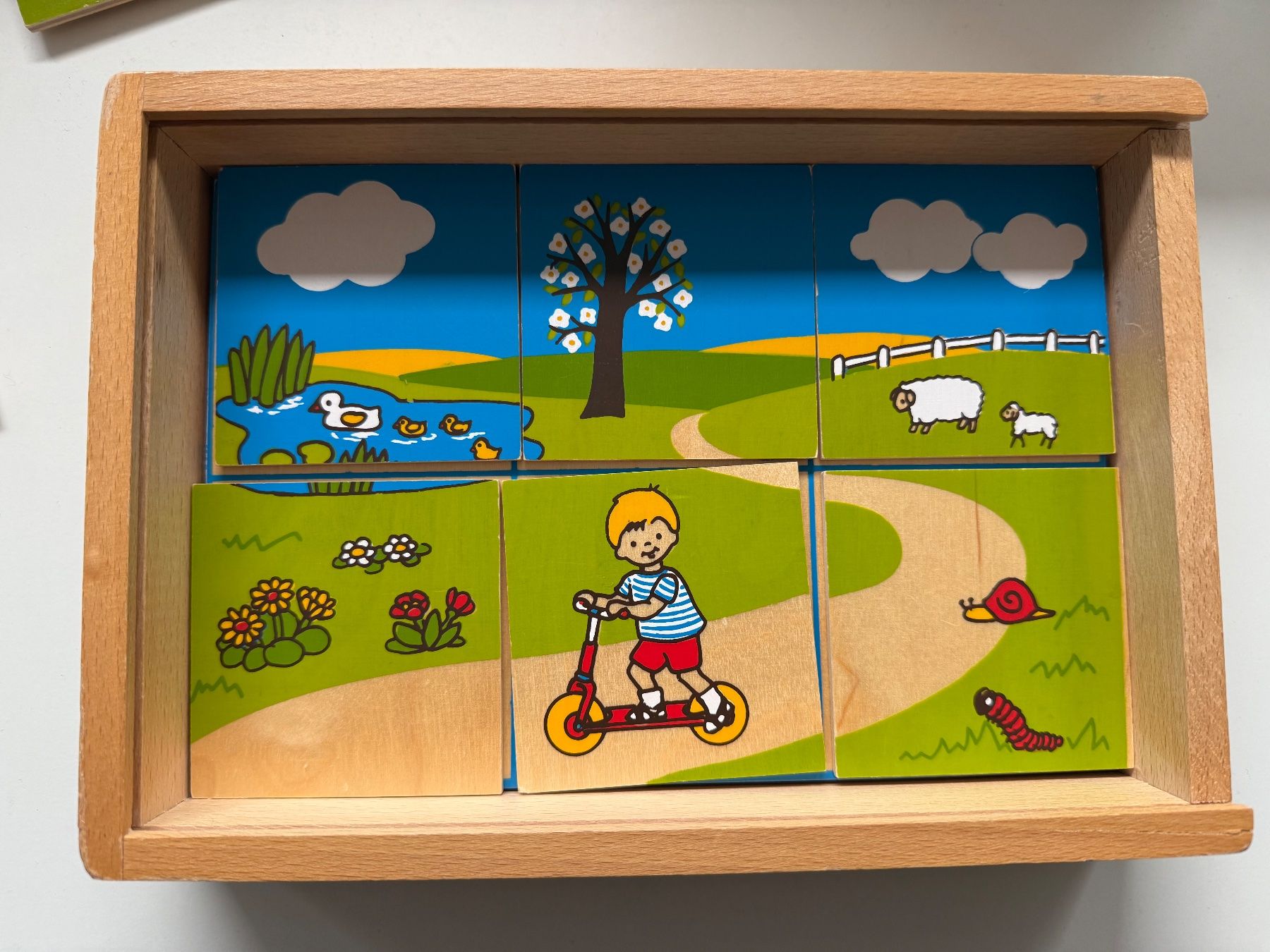 Puzzle: Jahreszeiten Holzpuzzle – Usato da Meilen venduto da oli_yp7q 4