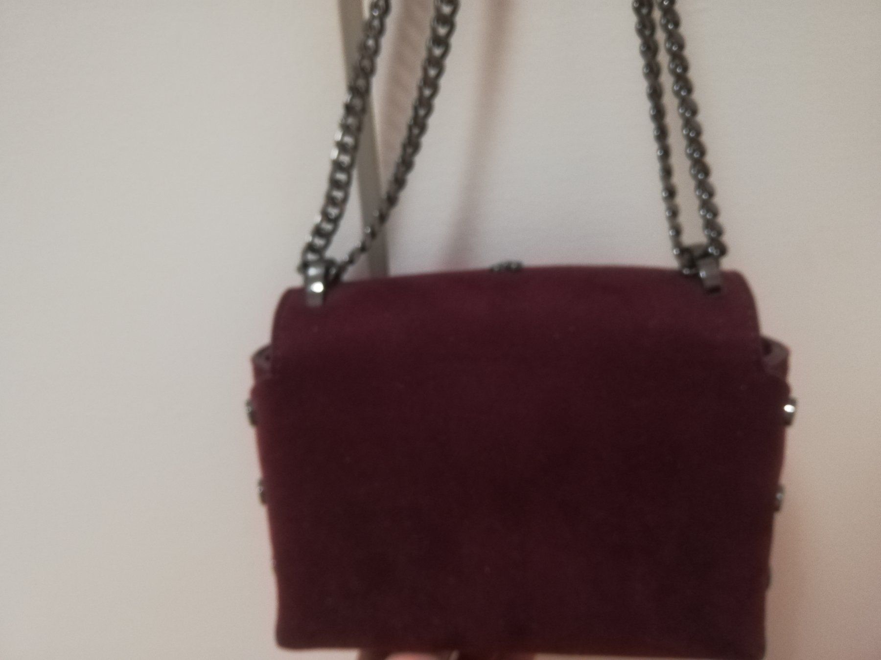 Borse da donna: Borsa Sara Lopez camoscio con strass – Nuovo (secondo la descrizione) da Wettswil am Albis venduto da lin_8h9t 3