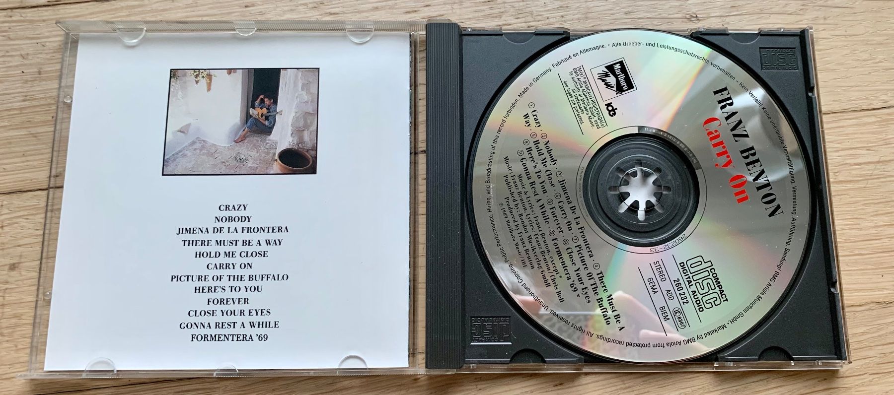 CDs: Franz Benton Carry on – Gebraucht aus Zürich von Fieber 1