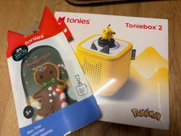 Tonies Weihnacht 5+  Pokémon Box + Lebkuchen Adventskalender