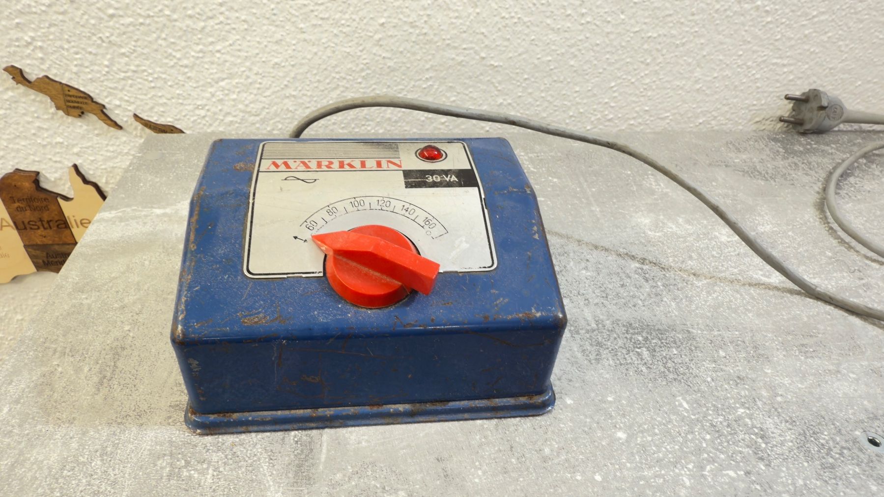 Märklin Modellini di ferrovie: Märklin 30VA AC Transformator aus Metall – Usato da Schlieren venduto da rat_lq6b