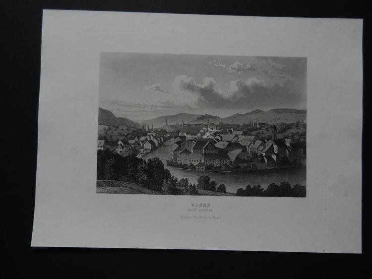 Gravures: Baden – D'occasion à Risch par Rischli15