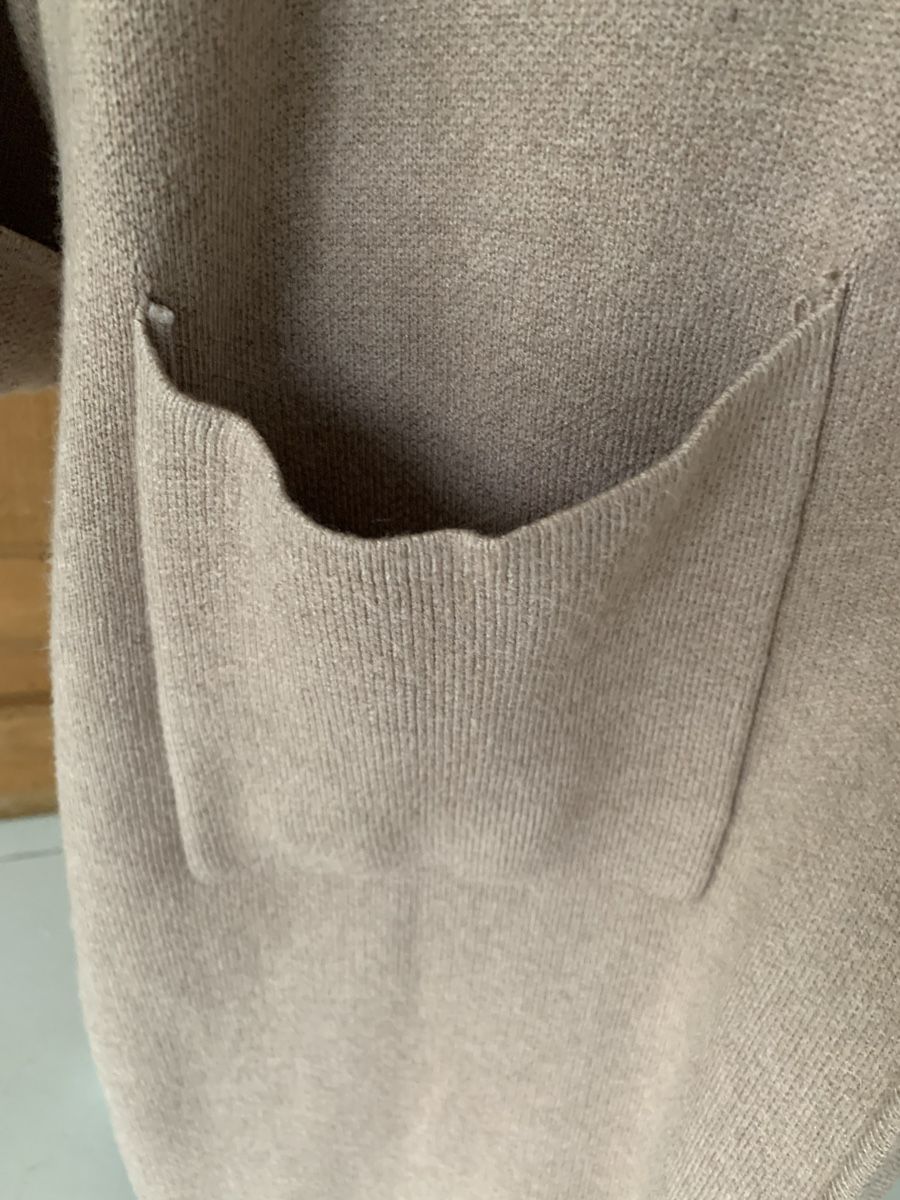 Mango Cappotti: Mango Strick Cardigan/Mantel  XL cognac – Usato da Ellikon an der Thur venduto da Bali1999 1