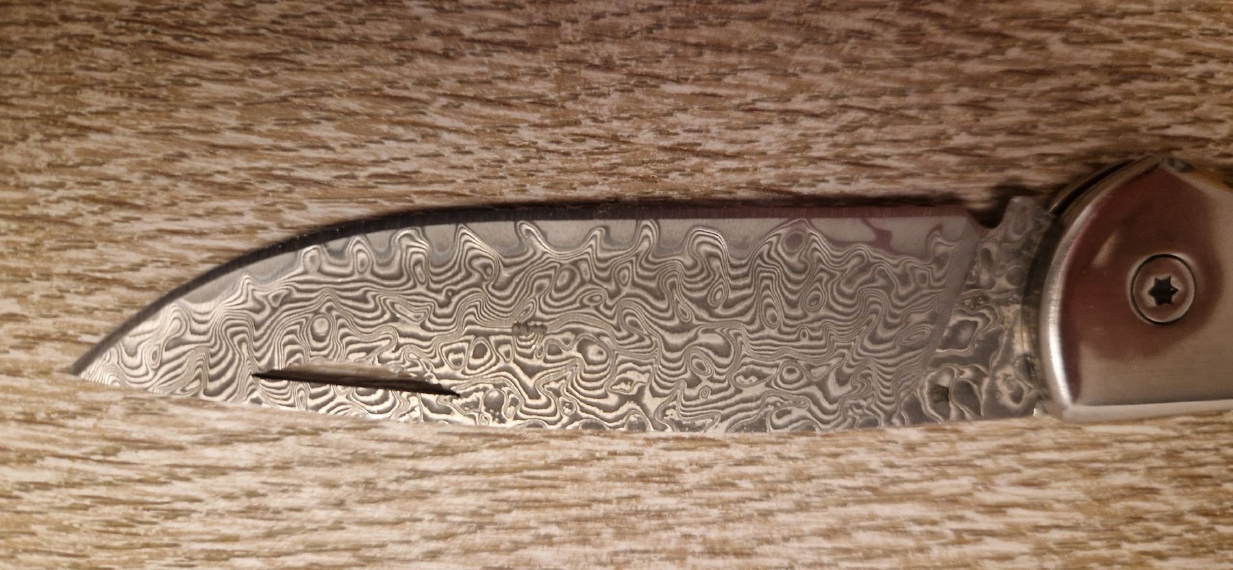 Taschenmesser: Damast folder – Neu (gemäss Beschreibung) aus Burgdorf von maj_swz8 4