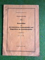 Schweizer Postpersonalvorschriften C9 von 1944-Unikat, Sa...