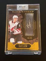 Clayton Keller 2018 Black Diamond 55/99 Arizona Coyotes