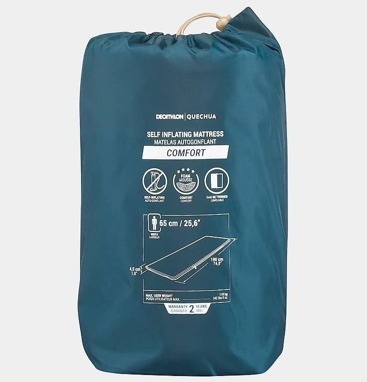 Materassi: Decathlon Quechua self-inflating camping mattress 190x65cm – Usato da Lausanne venduto da dim_7s9d 1