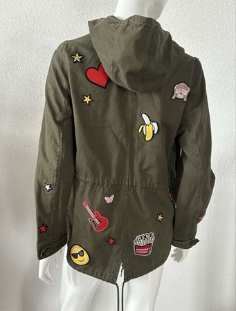 Khaki Patch Jacket - Unique Style