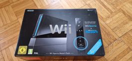 Nintendo Wii Schwarz Sports Resort Pack Konsole in OVP