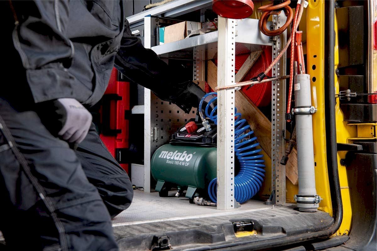 Metabo Kompressoren: Metabo Basic 160-6 W OF Kompressor – Neu und originalverpackt aus Bottighofen von zaap 5