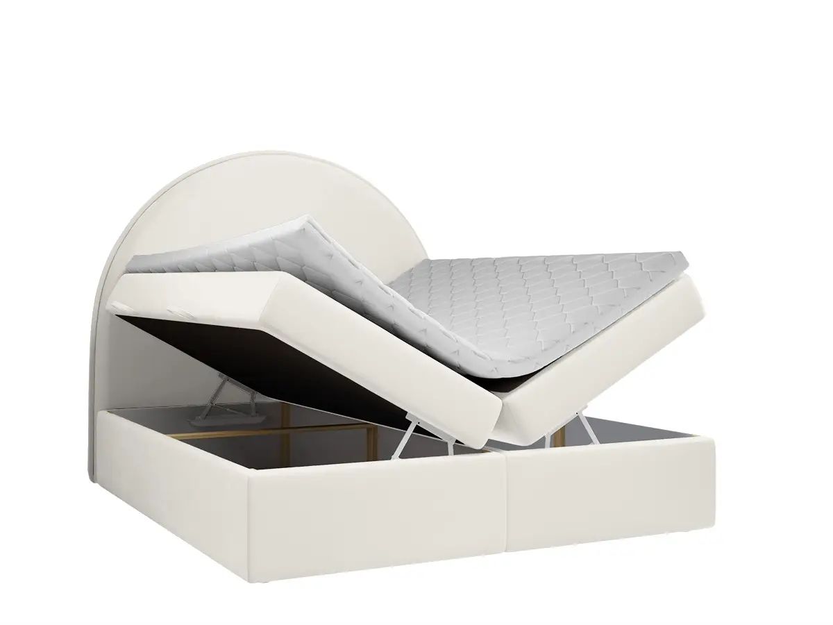 Maisons du monde Letti: Designer Boxpringbett Half Moon Creme CHF 2980-80% – Nuovo (secondo la descrizione) da Otelfingen venduto da Yuji_Outlet_A-Ware. 4