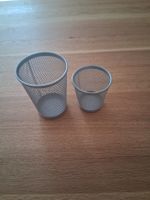 2 Stk. Metall-Stifteköcher