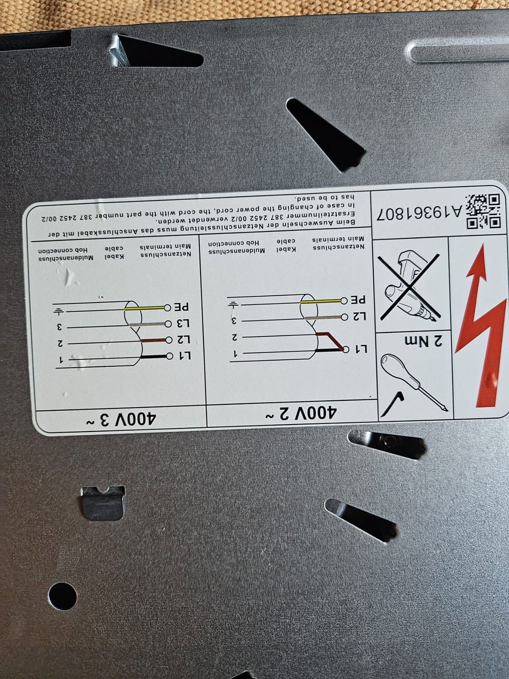 Electrolux Herde: Kochfeld Electrolux – Gebraucht aus Schattenhalb von rri_6cwc 3