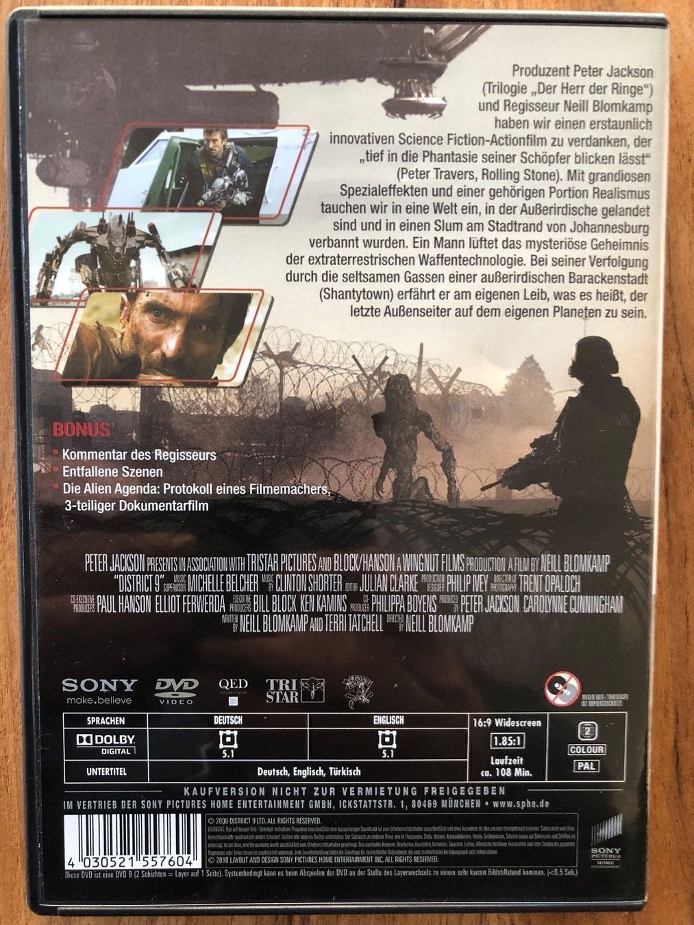 Alle DVDs: DVD District 9 – Gebraucht aus Belp von brb66 1