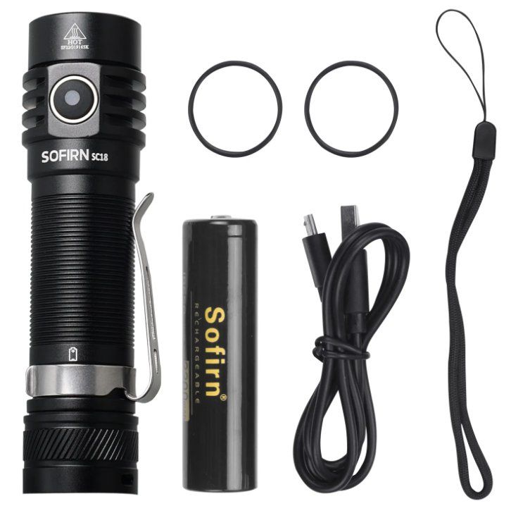 Lampade: Aufladbar Led Taschenlampe SuperHell 1800 Lumen – Nuovo e nell'imballaggio originale da Châtelaine venduto da topshop.switzerland 1