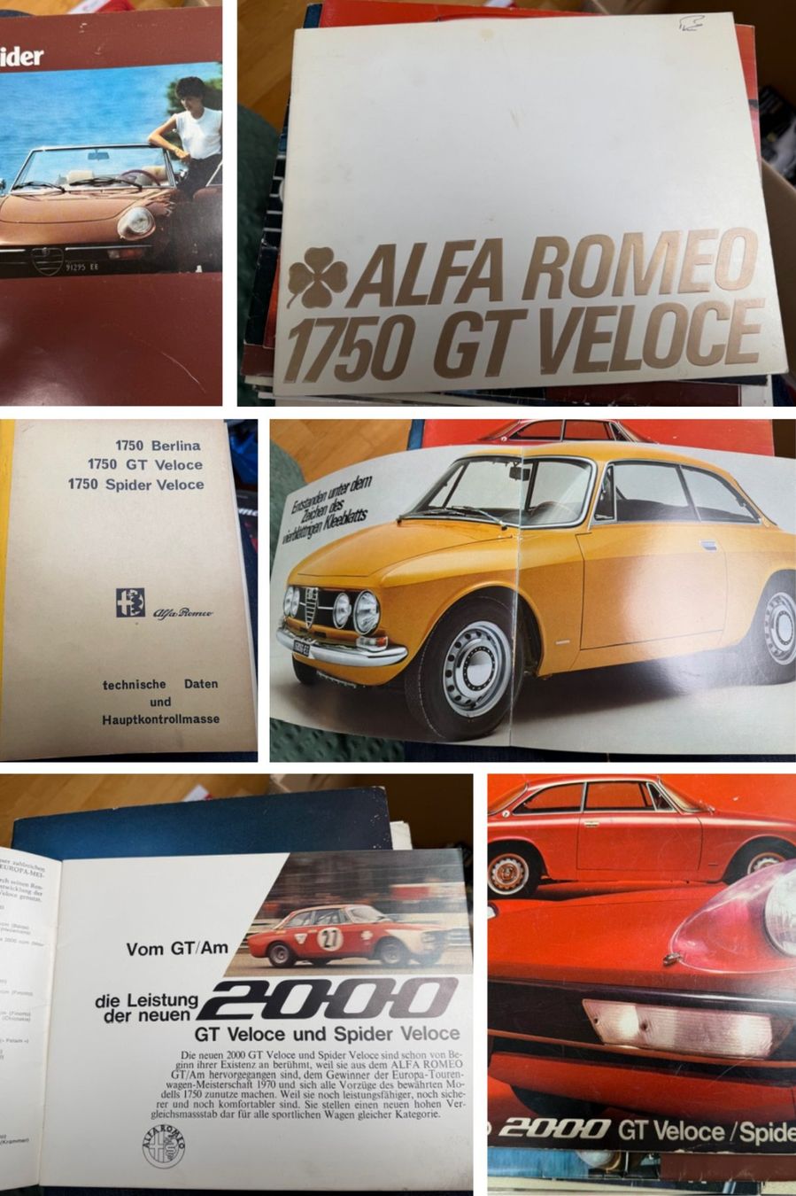 Alfa Romeo Documenti: Alfa Romeo Bücher und original Prospekte – Usato da Luzern venduto da veloce37