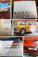 Alfa Romeo Bücher und original Prospekte