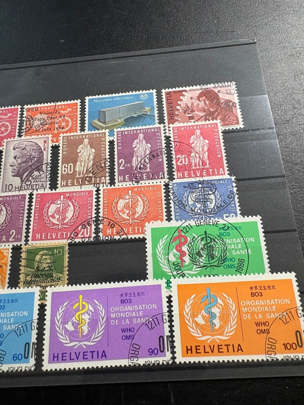 Alle Briefmarken: Dienstmarken – Gebraucht aus Herzogenbuchsee von Hebu6